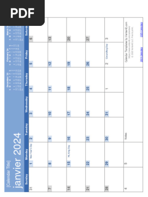 2024 Calendar