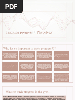 Tracking Progress