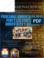 ANALISIS CRITICO - Problemas Ambientales en Perú, Los Conflictos Ambientales y Sociales.