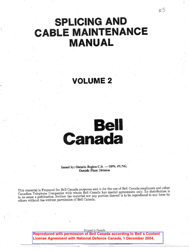 Bell Canada & National Defence Agreement | PDF