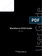 Blackberry OS10 Guide