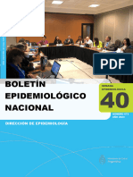 Boletín Epidemiológico Nro 40