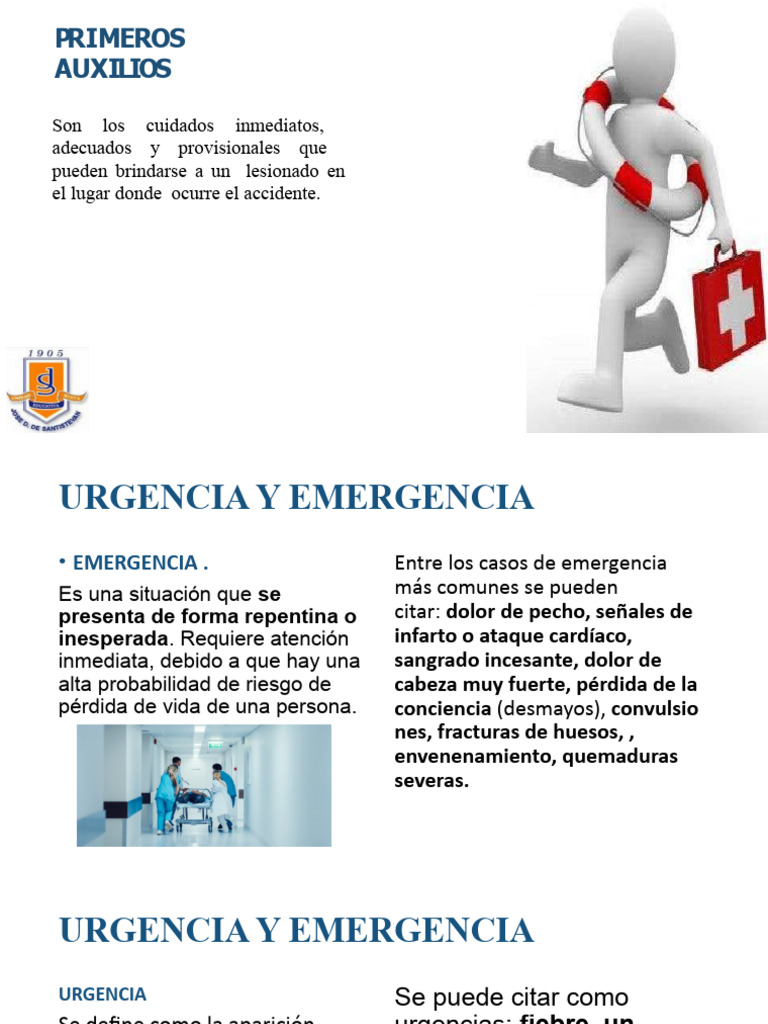 Principios Basicos de Atencion de Emergencia | PDF | Primeros auxilios ...