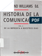 williams, raymond ed.- historia de la comunicación vol 2