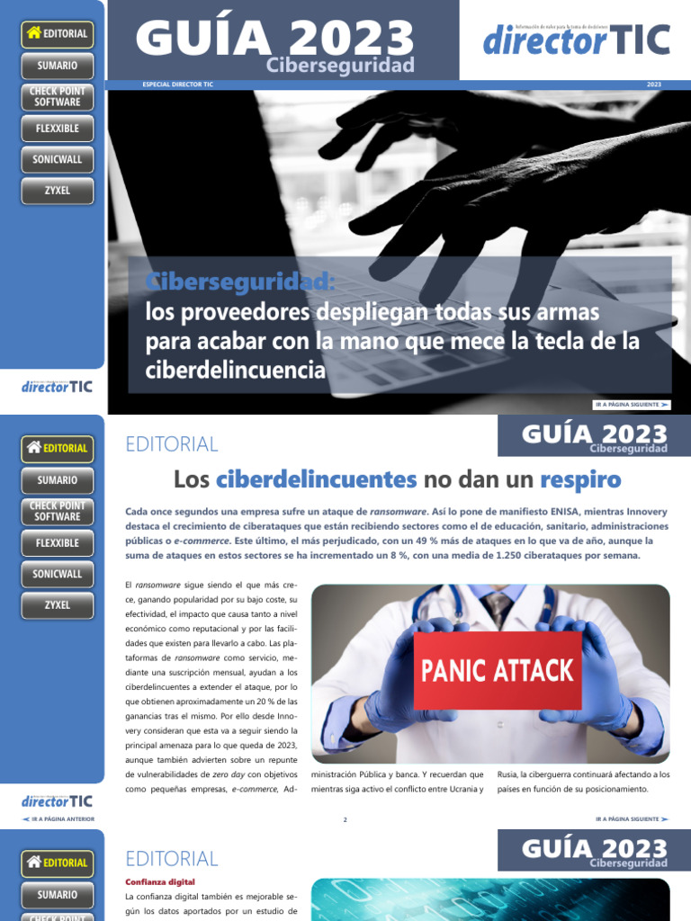 Guia De Ciberseguridad 2023 Pdf Computación En La Nube La