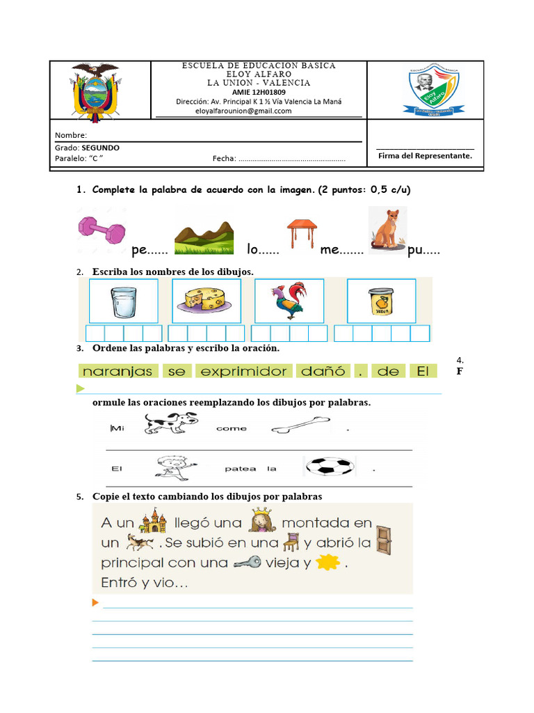LENGUA 3er Trimestre | PDF