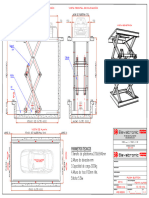 PLATAFORMA PE-3000 - UNA TIJERA 3000x6000