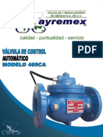 Vayremex Valvula de Control Automatico 469ca Hoja Tecnica