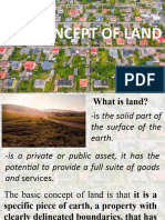 The Concept of Land Jason Maghinay