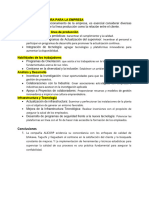 ESTRATEGIA DE MEJORA PARA LA EMPRESA