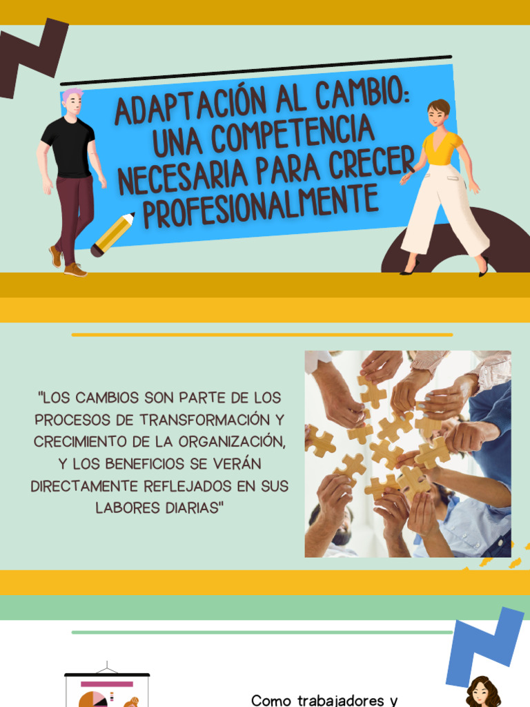 Adaptación al Cambio en el Trabajo | PDF | Las emociones | Economias