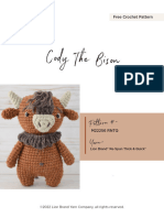 Cody The Bison - M22256 RNTQ v1672758933844