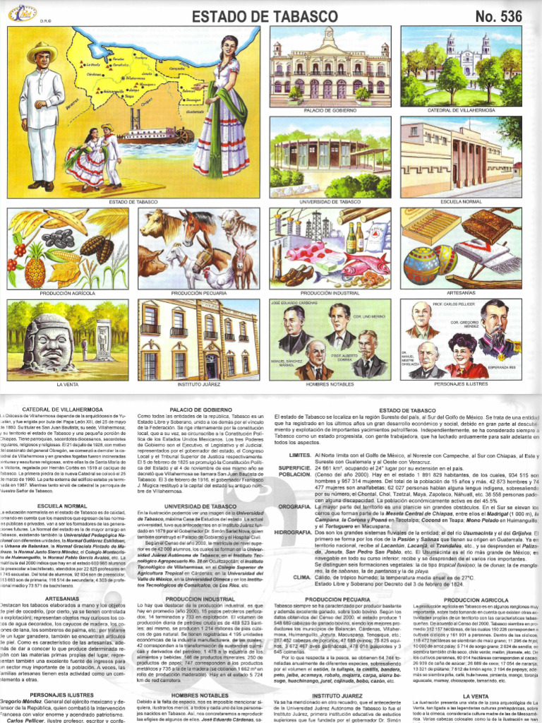 Estado de Tabasco | PDF