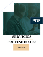 Plan de Negocios de Servicios Profesionales