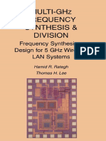 Multi-GHz Frequency Synthesis & Division Frequency Synthesizer Design For 5 GHZ Wireless LAN Systems