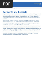 Payments and Receipts Tally