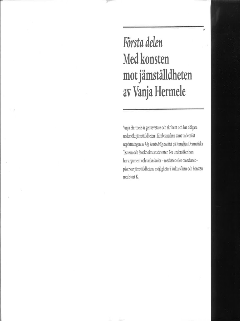 Hermele I Väntan På Vadå | PDF