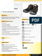 FICHA TECNICA - Zapatos de Seguridad