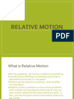 Relative - Motion