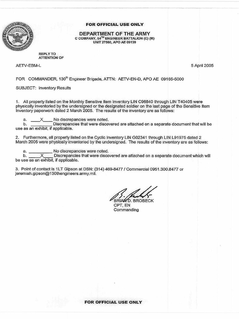 PBO Discrepency Memo | PDF