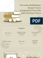 Persoalan Radikalisme Dengan Upaya Penggantian Pancasila Selaku Ideologi Negara