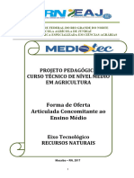Agricultura - P.P CURSO TEC. EM AGRICULTURA - MEDIOTEC - 2017.2