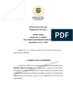 Corte Confirma Expulsión de Hernán Giraldo Serna