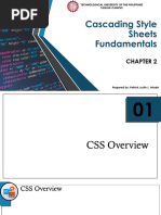 Chapter 2 Cascading Style Sheets Fundamentals