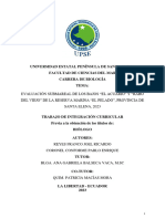 Evaluación Submareal de Los Bajos "El Acuario" y "Rabo Del Viejo" de La Reserva Marina "El Pelado", Provincia de Santa Elena, 2023