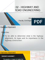 7.0 Highway Alignment