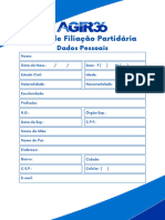 Ficha de Filiacao Partidaria Agir36