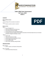 IGCSE 1 Mid Year Exam Syllabus 2022