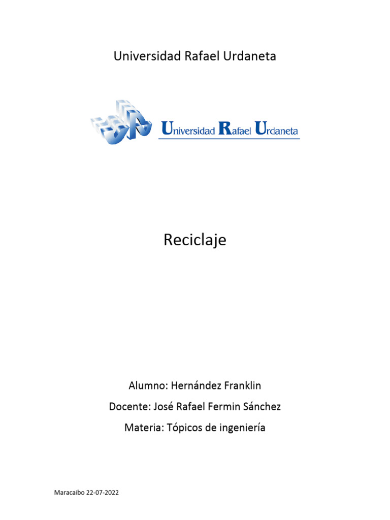 Impacto del Plástico en el Medio Ambiente | PDF | Residuos | El plastico