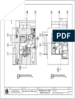A B C A B C: Ground Floor Plan Second Floor Plan