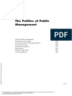 The Politics of Bureaucracy An Introduction To Com... - (10 The Politics of Public Management)