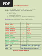 The Pascal Programming Language