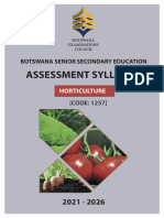 Horticulture Assessment Syllabus With Cover