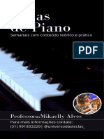 Aulas de Piano