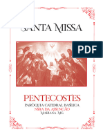 Folheto Pentecostes 2023 - Opção 2