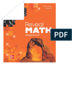 Teacher Edition Reveal Math Integrated 3 Volume 2