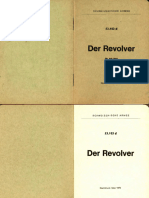 SCHWEIZERISCHE ARMEE D. Der Revolver (R. 82 - 29) Nachdruck 1944 - 1970