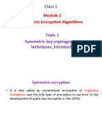 2 Symmetric Cipher Introduction 05-01-2024