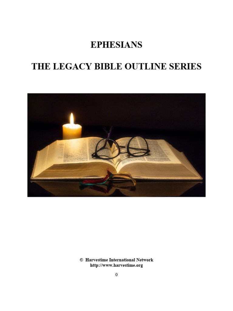 Ephesians Outline | PDF | Paul The Apostle | Grace In Christianity