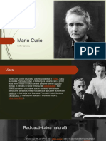 Marie Curie Prezentare