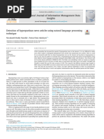 Detection of Hyperpartisan News Articles - 2022 - International Journal of Info