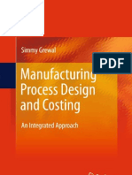 Manufacturing Process Design and Costing