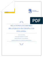 Relaciones Bilaterales España y Finlandia