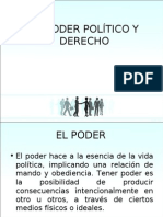 Poder Politico y Derecho