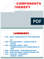 Blood Component Therapy - TM