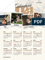 Calendario Pareja